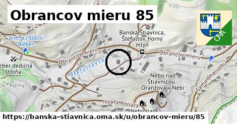 Obrancov mieru 85, Banská Štiavnica