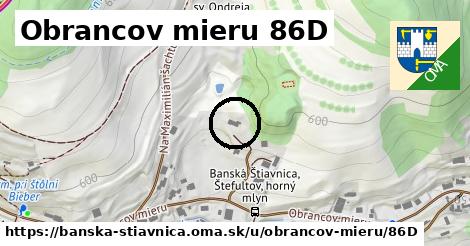 Obrancov mieru 86D, Banská Štiavnica