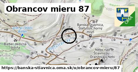 Obrancov mieru 87, Banská Štiavnica