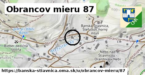 Obrancov mieru 87, Banská Štiavnica