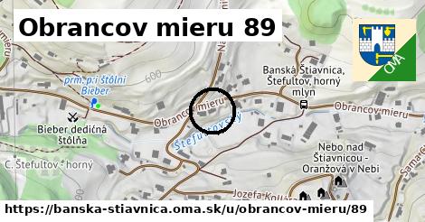 Obrancov mieru 89, Banská Štiavnica