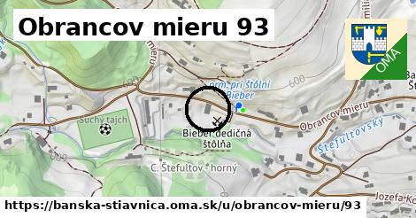 Obrancov mieru 93, Banská Štiavnica