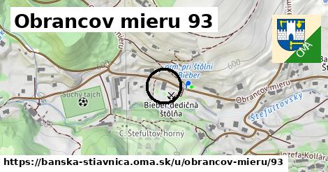 Obrancov mieru 93, Banská Štiavnica