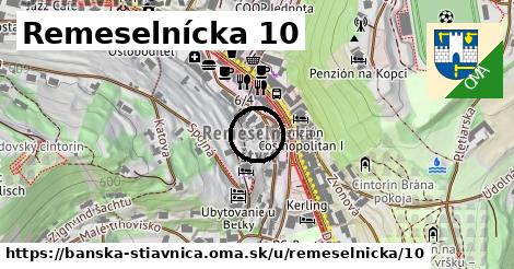 Remeselnícka 10, Banská Štiavnica