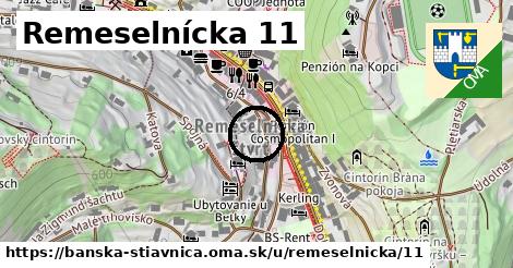 Remeselnícka 11, Banská Štiavnica