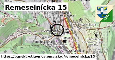 Remeselnícka 15, Banská Štiavnica