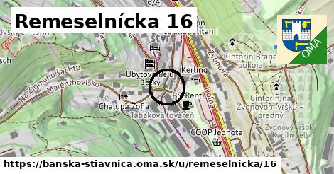Remeselnícka 16, Banská Štiavnica
