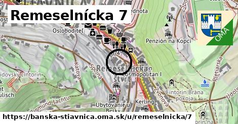 Remeselnícka 7, Banská Štiavnica