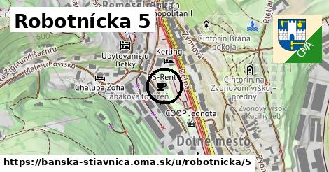 Robotnícka 5, Banská Štiavnica