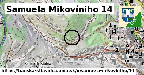 Samuela Mikovíniho 14, Banská Štiavnica