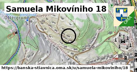 Samuela Mikovíniho 18, Banská Štiavnica