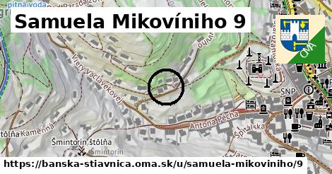 Samuela Mikovíniho 9, Banská Štiavnica