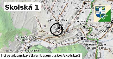 Školská 1, Banská Štiavnica