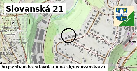 Slovanská 21, Banská Štiavnica