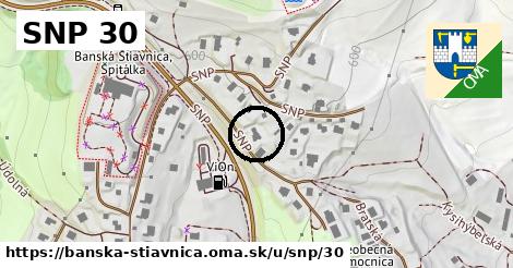 SNP 30, Banská Štiavnica