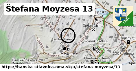 Štefana Moyzesa 13, Banská Štiavnica