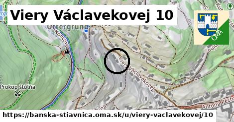 Viery Václavekovej 10, Banská Štiavnica