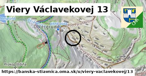 Viery Václavekovej 13, Banská Štiavnica