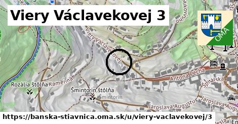 Viery Václavekovej 3, Banská Štiavnica