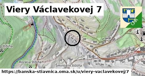 Viery Václavekovej 7, Banská Štiavnica