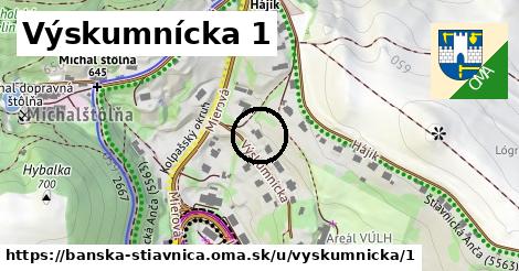 Výskumnícka 1, Banská Štiavnica