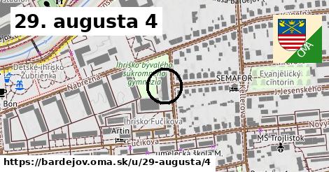 29. augusta 4, Bardejov