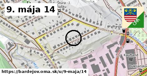 9. mája 14, Bardejov