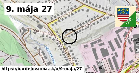 9. mája 27, Bardejov