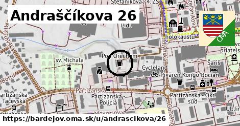 Andraščíkova 26, Bardejov