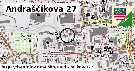 Andraščíkova 27, Bardejov