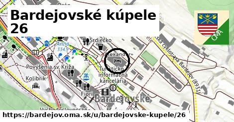 Bardejovské kúpele 26, Bardejov