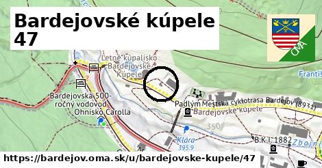 Bardejovské kúpele 47, Bardejov