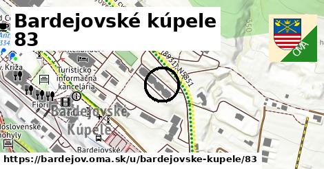 Bardejovské kúpele 83, Bardejov