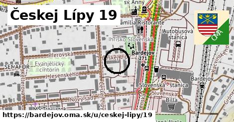 Českej Lípy 19, Bardejov