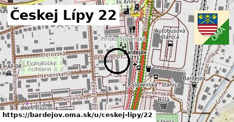Českej Lípy 22, Bardejov