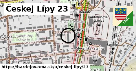 Českej Lípy 23, Bardejov