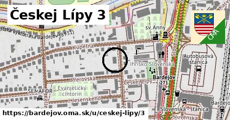 Českej Lípy 3, Bardejov