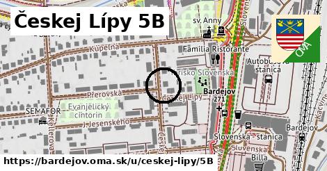 Českej Lípy 5B, Bardejov