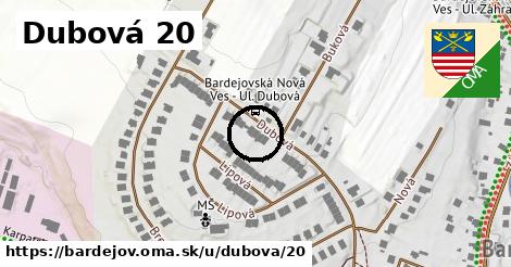 Dubová 20, Bardejov