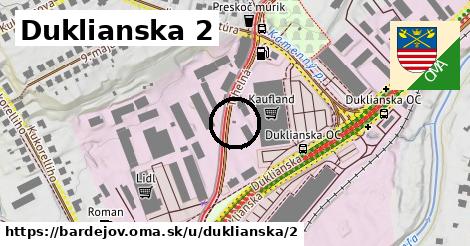 Duklianska 2, Bardejov