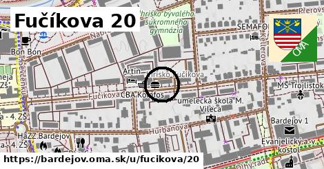 Fučíkova 20, Bardejov