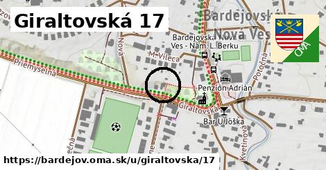 Giraltovská 17, Bardejov