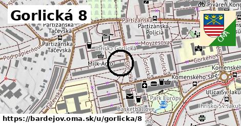 Gorlická 8, Bardejov