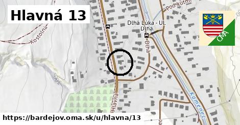 Hlavná 13, Bardejov