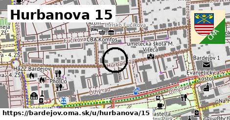 Hurbanova 15, Bardejov