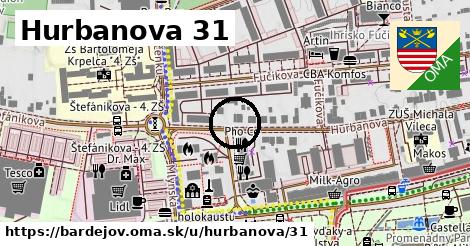 Hurbanova 31, Bardejov