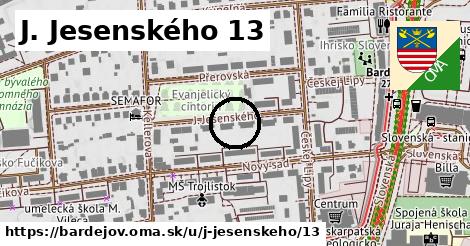 J. Jesenského 13, Bardejov