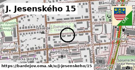 J. Jesenského 15, Bardejov