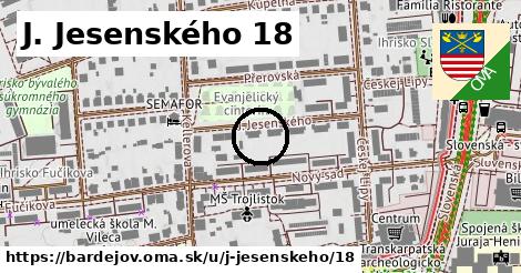 J. Jesenského 18, Bardejov