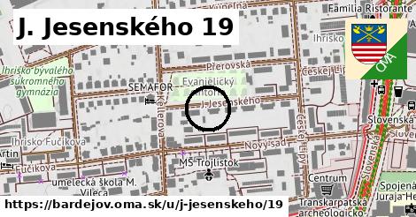 J. Jesenského 19, Bardejov